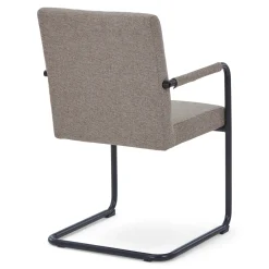 Tessa spisebordsstol i sand tekstil