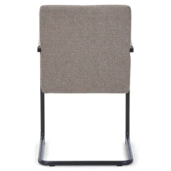 Tessa spisebordsstol i sand tekstil