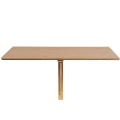 Tiago væghængt bord i eg 100x70 cm