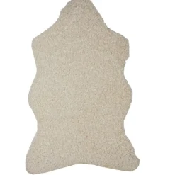 Villy - Korthåret imiteret lammeskind i hvid 60x90 cm