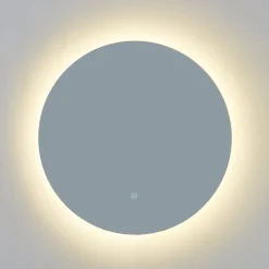 Zarah rundt spejl med LED lys 60 cm